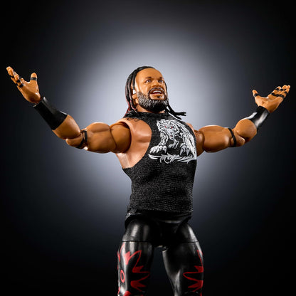 WWE Mattel Elite Action Figure & Accessories, Series #118, 6-Inch Collectible Jacob Fatu with 25 Articulation Points & Swappable Hands