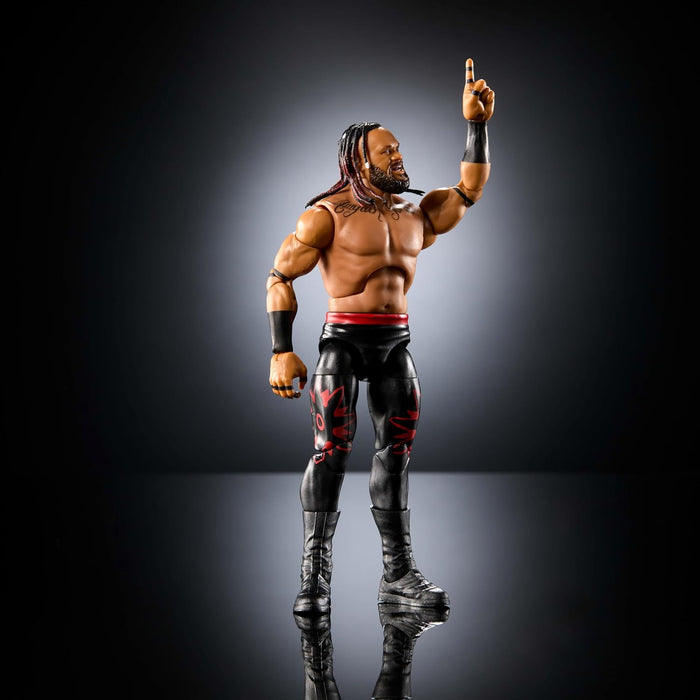 WWE Mattel Elite Action Figure & Accessories, Series #118, 6-Inch Collectible Jacob Fatu with 25 Articulation Points & Swappable Hands