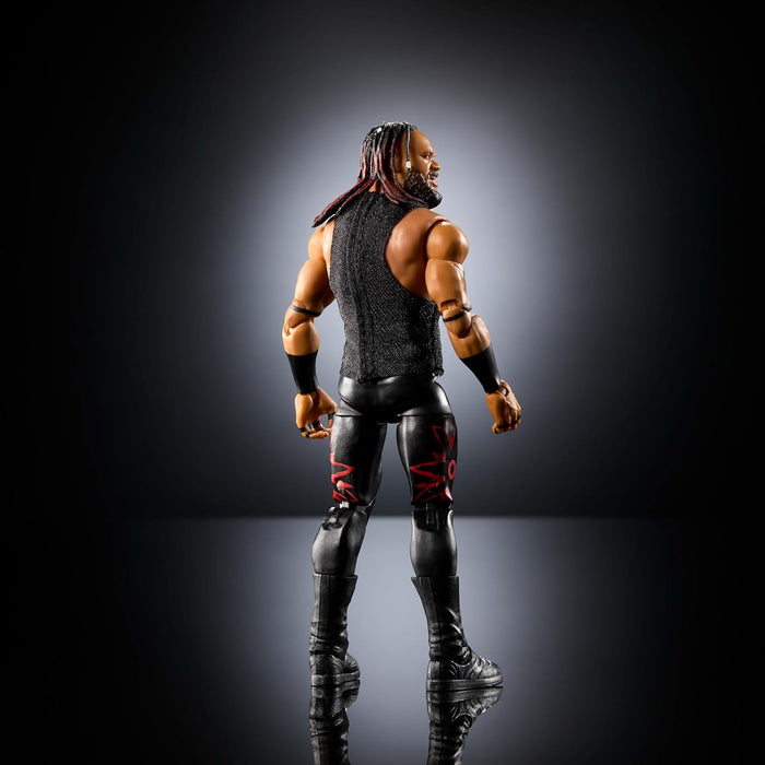 WWE Mattel Elite Action Figure & Accessories, Series #118, 6-Inch Collectible Jacob Fatu with 25 Articulation Points & Swappable Hands