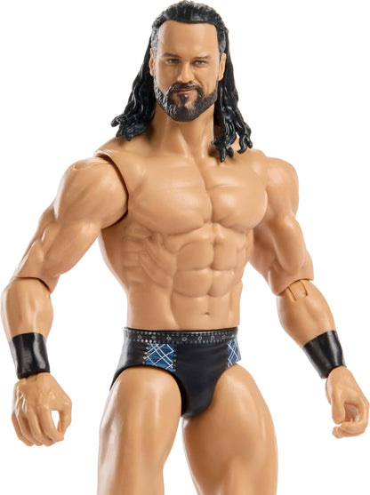 Mattel WWE Drew McIntyre Action Figure, Main Event Series #157, 6-inch Collectible Superstar with 14 Articulation Points & Life-Like Look