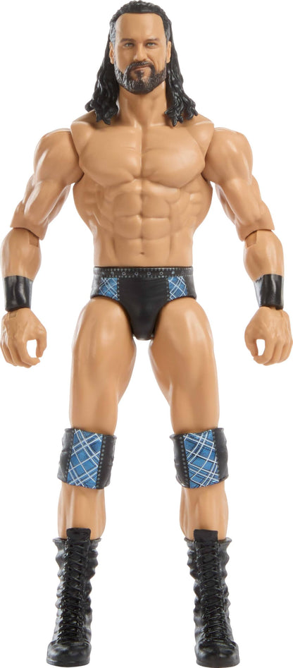Mattel WWE Drew McIntyre Action Figure, Main Event Series #157, 6-inch Collectible Superstar with 14 Articulation Points & Life-Like Look, JGD36