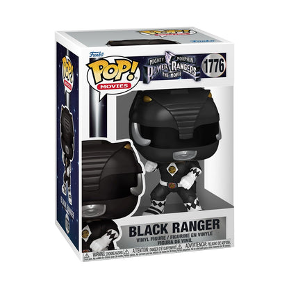 Funko Pop! Movies: Mighty Morphin Power Rangers Movie - Black Ranger - Vinyl-Sammelfigur - Geschenkidee - Offizielle Handelswaren - Spielzeug Für Kinder und Erwachsene - Movies Fans