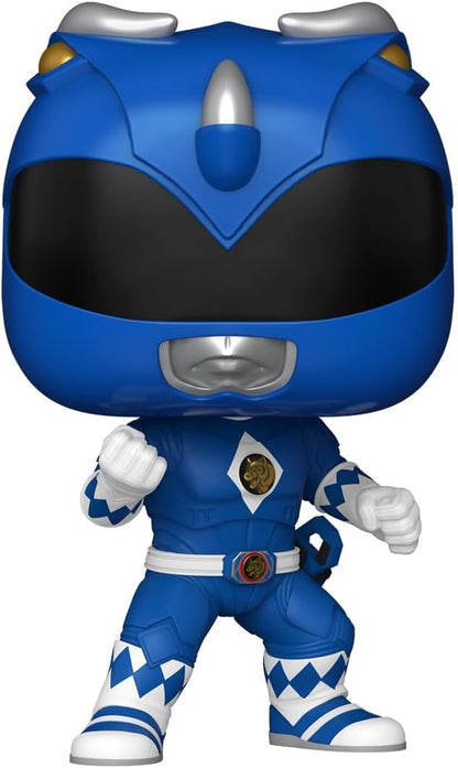 Funko Pop! Movies: Mighty Morphin Power Rangers Movie - Blue Ranger - Vinyl-Sammelfigur - Geschenkidee - Offizielle Handelswaren - Spielzeug Für Kinder und Erwachsene - Movies Fans
