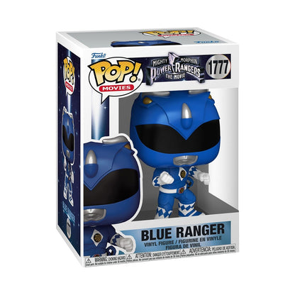 Funko Pop! Movies: Mighty Morphin Power Rangers Movie - Blue Ranger - Vinyl-Sammelfigur - Geschenkidee - Offizielle Handelswaren - Spielzeug Für Kinder und Erwachsene - Movies Fans