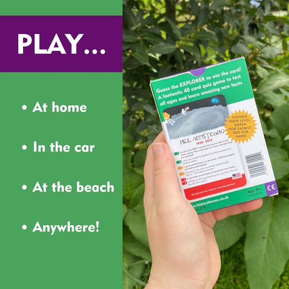 History Heroes: EXPLORERS - History Quiz Card Game for Kids, Adults, Travel, Game Night - Family Friendly, Fun and Educational Party Game About The Greatest Exploration & Explorers