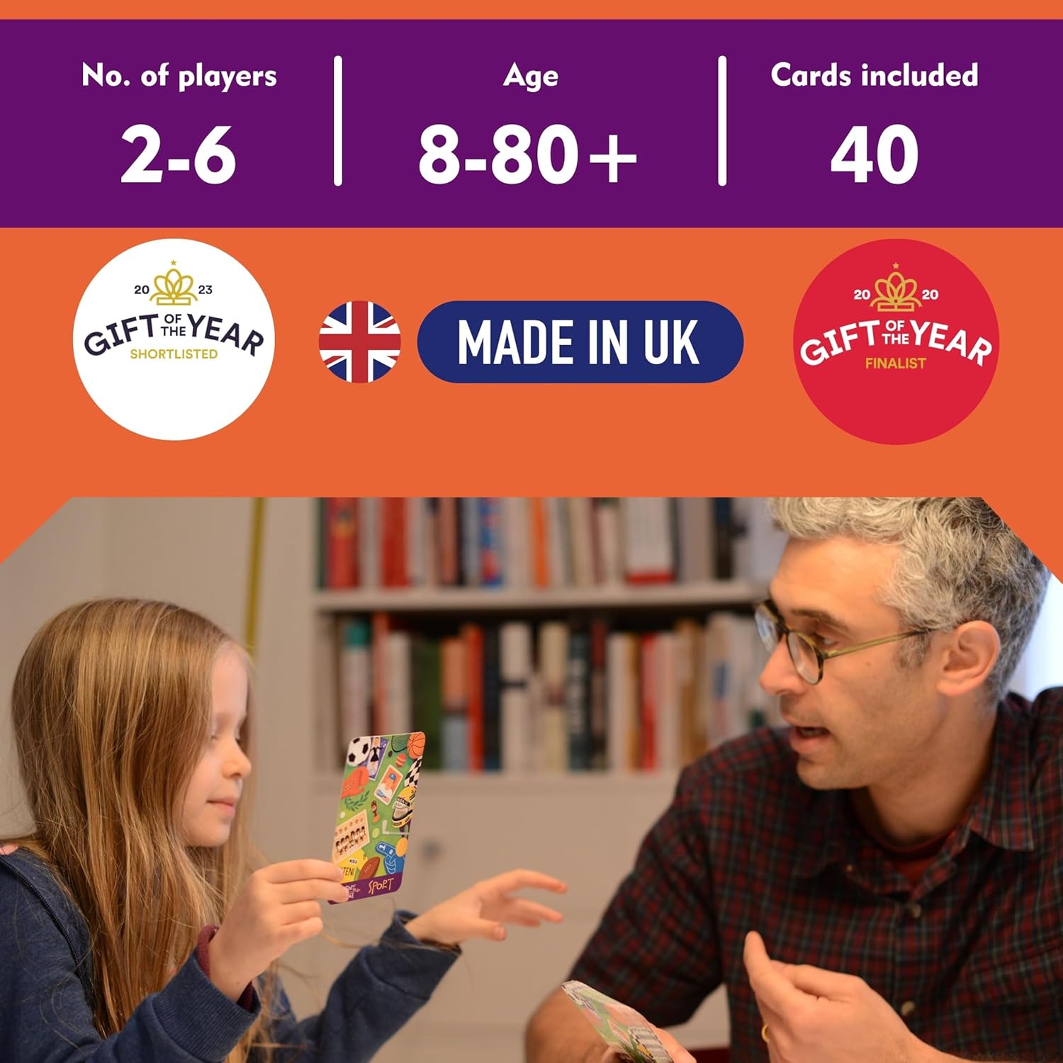 History Heroes: SPORTS - A Quiz Card Game for Kids, Adults, Game Night - Fun, Family Friendly, Educational Game About Amazing People in Sport History