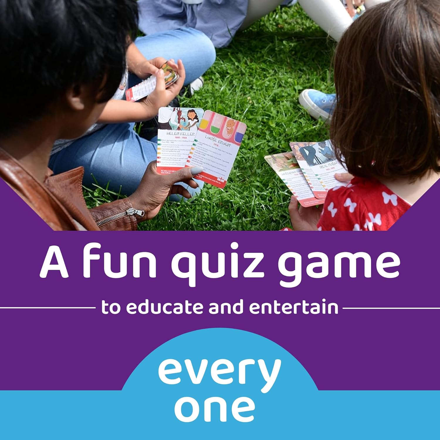 History Heroes: INVENTORS - STEM Quiz Card Game for Kids, Adults, Game Night- Family Friendly Party Game About Inventors & Science- Fun & Educational Conversation Game
