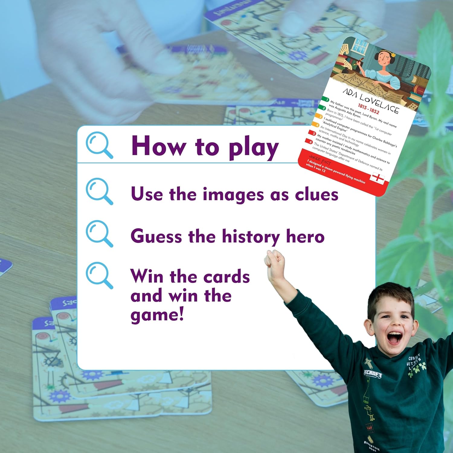 History Heroes: INVENTORS - STEM Quiz Card Game for Kids, Adults, Game Night- Family Friendly Party Game About Inventors & Science- Fun & Educational Conversation Game
