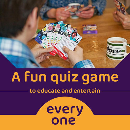 History Heroes: SPACE - Space Quiz Game for Kids, Adults, Game Night - Family Friendly Party Game About the History Of Space - Fun & Educational Card Game