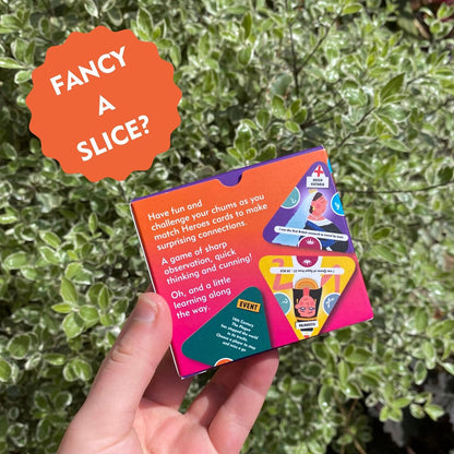 History Heroes' A Little Slice of History Card Game - The fantastic, fun family game for boys, girls and adults for all ages - brilliant pocket-sized game to play anywhere anytime!