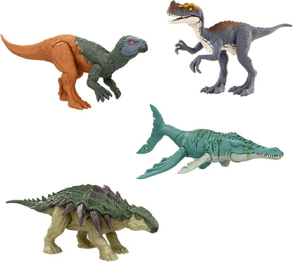Jurassic World Rebirth Frenzy Pack Figuur met gewrichten, 15 cm, Proceratosaurus
