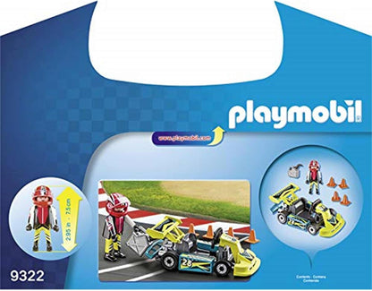 Playmobil 9322 Action Go-Kart Racer Carry Case