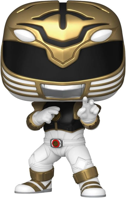 Funko Pop! Movies: Mighty Morphin Power Rangers Movie - White Ranger - Collectable Vinyl Figure - Gift Idea - Official Merchandise - Toys for Kids & Adults - Movies Fans - Model Figure for Collectors