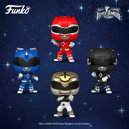 Funko Pop! Movies: Mighty Morphin Power Rangers Movie - White Ranger - Collectable Vinyl Figure - Gift Idea - Official Merchandise - Toys for Kids & Adults - Movies Fans - Model Figure for Collectors