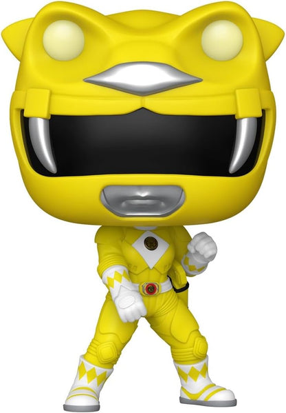 Funko Pop! Movies: Mighty Morphin Power Rangers Movie - Yellow Ranger - Vinyl-Sammelfigur - Geschenkidee - Offizielle Handelswaren - Spielzeug Für Kinder und Erwachsene - Movies Fans