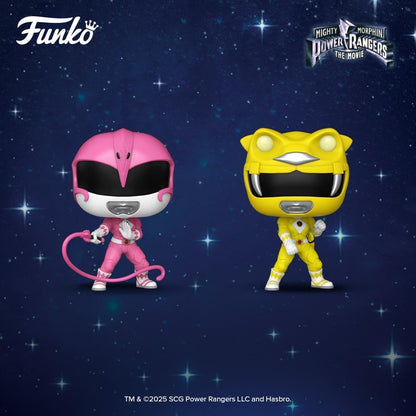 Funko Pop! Movies: Mighty Morphin Power Rangers Movie - Yellow Ranger - Vinyl-Sammelfigur - Geschenkidee - Offizielle Handelswaren - Spielzeug Für Kinder und Erwachsene - Movies Fans
