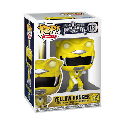 Funko Pop! Movies: Mighty Morphin Power Rangers Movie - Yellow Ranger - Vinyl-Sammelfigur - Geschenkidee - Offizielle Handelswaren - Spielzeug Für Kinder und Erwachsene - Movies Fans