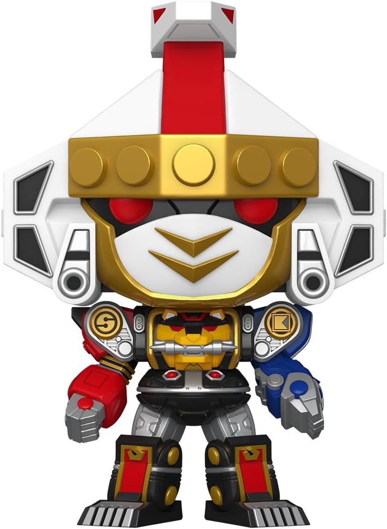 Funko Pop! Super: Mighty Morphin Power Rangers - Ninja Megazord - Metallisch - Power Rangers Movie - Vinyl-Sammelfigur - Geschenkidee - Offizielle Handelswaren - Spielzeug Für Kinder und Erwachsene