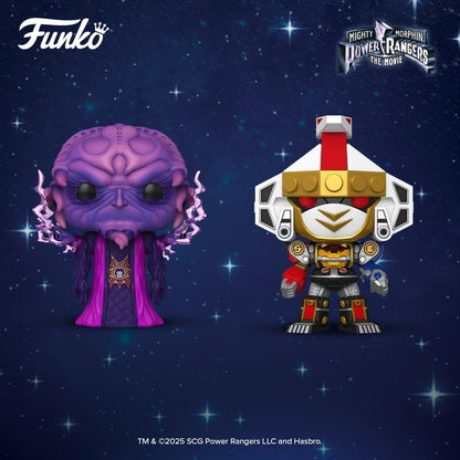 Funko Pop! Super: Mighty Morphin Power Rangers - Ninja Megazord - Metallisch - Power Rangers Movie - Vinyl-Sammelfigur - Geschenkidee - Offizielle Handelswaren - Spielzeug Für Kinder und Erwachsene
