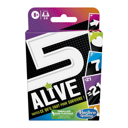Hasbro Disney Frozen 5 Alive, Card Game for Children, Fun Family Game, Ages 8+, 2-6 Players
