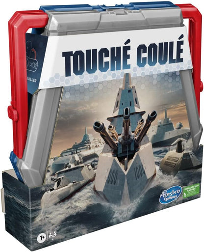 Hasbro Gaming Cast Touchdown, Naval Battle Strategy Game for Kids, from 7 Years, for 2 Players