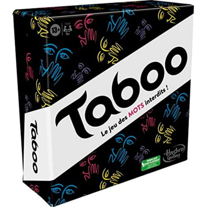 Hasbro Gaming Taboo-bordspel, party-woordraadspellen voor volwassenen en tieners (Franse versie