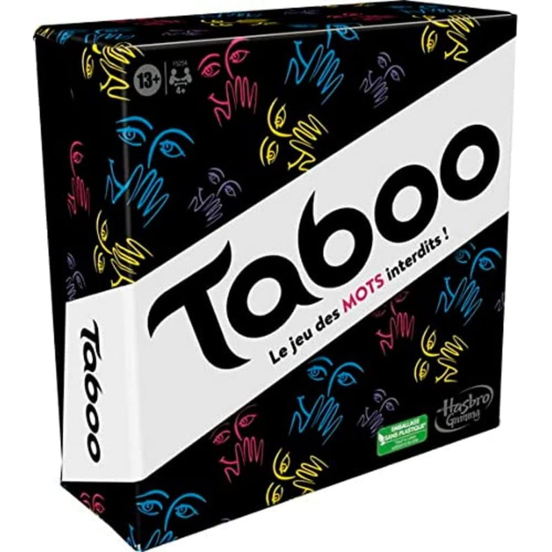 Hasbro Gaming Taboo-bordspel, party-woordraadspellen voor volwassenen en tieners (Franse versie
