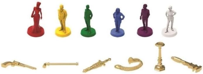 Hasbro Gaming Cluedo Family Game for 2 to 6 Players, Ages 8 and Up