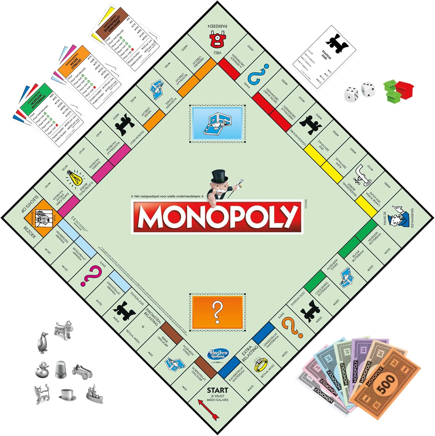 Monopoly Classic Board Game for Children, Board Game from 8 Years (Dutch Version