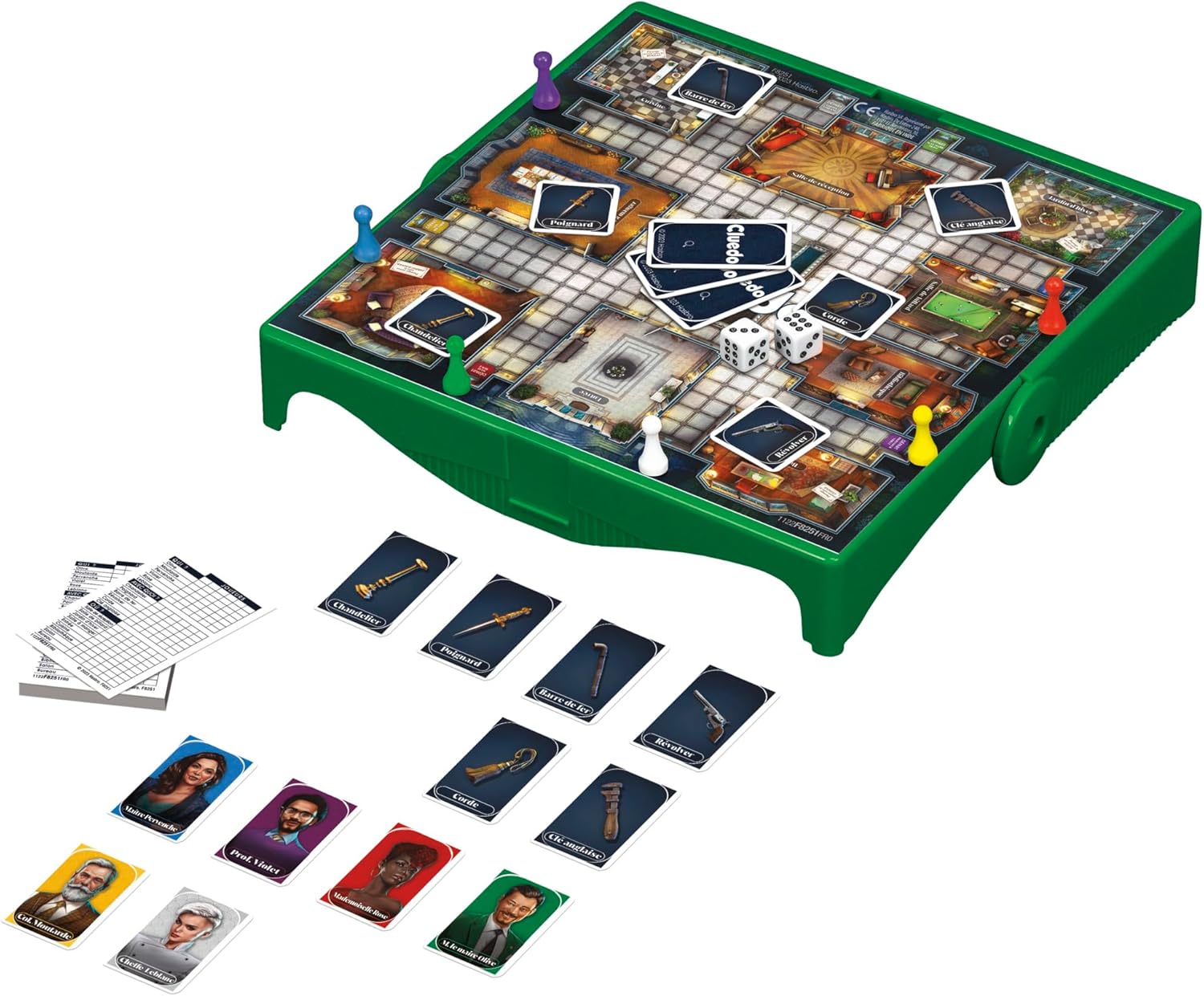 Hasbro Gaming Cluedo Travel Edition Travel Board Game for 3 to 6 Players, Travel Games, Girls and Boys, Perfect for Summer