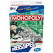 Monopoly Travel Edition, Portable Game for 2-4 Players, Travel Game for Children from 8 Years (Dutch Version
