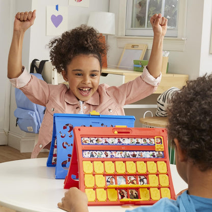 Hasbro Gaming Wie is het? Origineel raadspel, bordspel voor kinderen vanaf 6 jaar, voor 2 spelers (Nederlandse versie