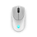 Alienware Tri-Mode AW720M Wireless Gaming Mouse, Optical Sensor, 8 Configurable Buttons, Fast-Charging, White