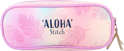 Pencil Case Stitch Wild Energy 9 x 22 x 8 cm, Pink, Design
