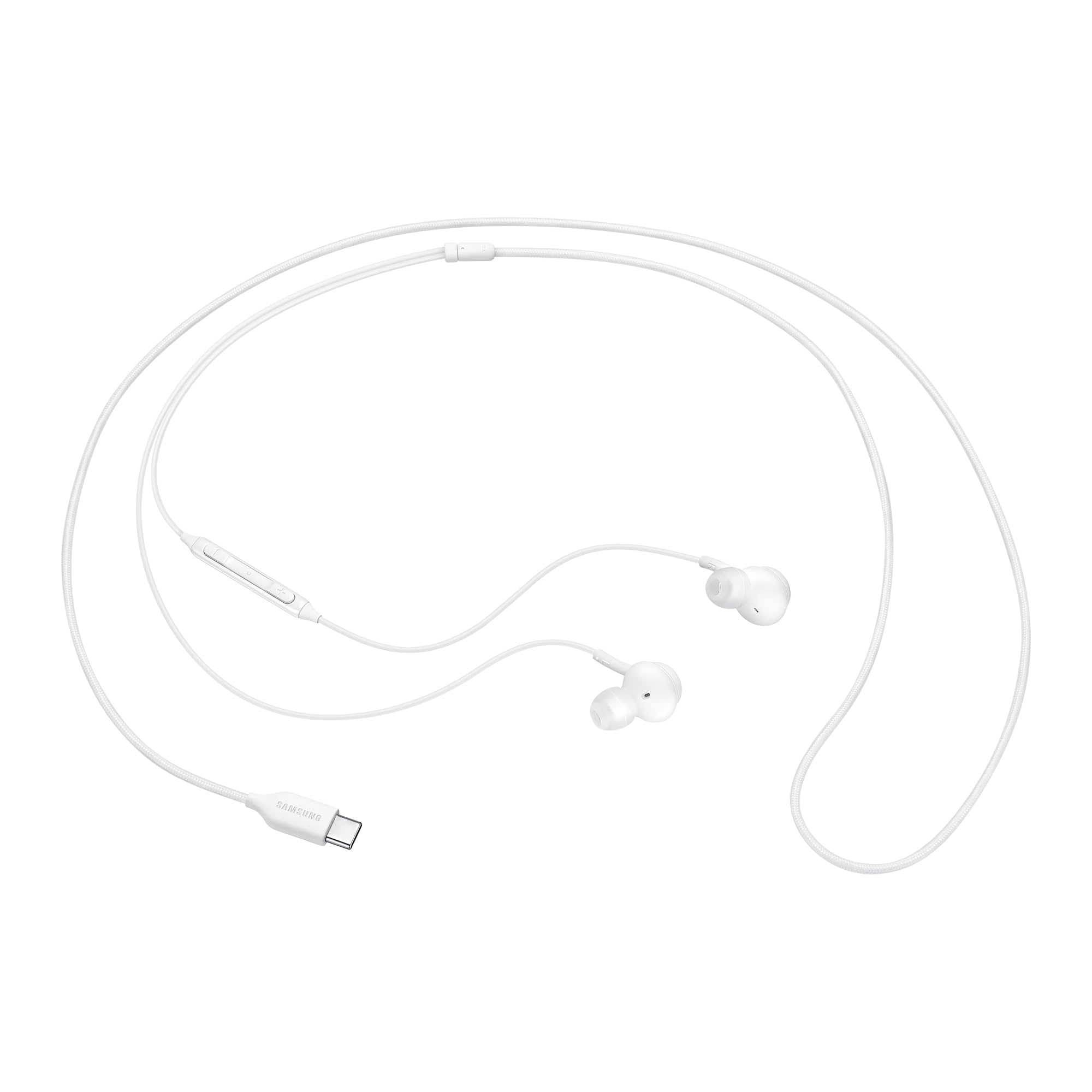 Samsung auricolari ‎EO-IC100 con connettore di tipo USB-Type C, suono AKG, Bianco