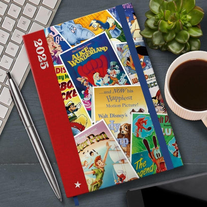 Disney Vintage Posters – A5-Tischkalender 2025: Original Danilo-Kalender   (Desk Diary