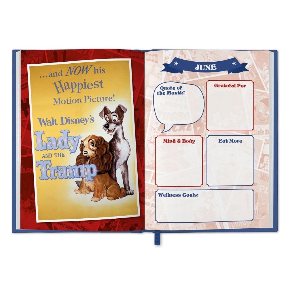 Disney Vintage Posters – A5-Tischkalender 2025: Original Danilo-Kalender   (Desk Diary