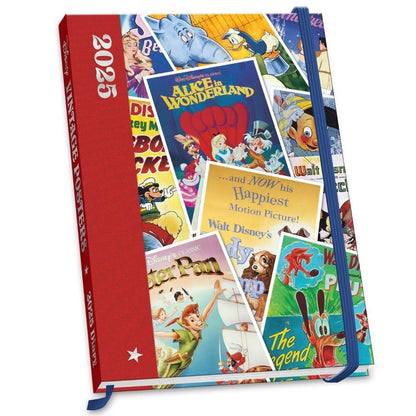 Disney Vintage Posters – A5-Tischkalender 2025: Original Danilo-Kalender   (Desk Diary