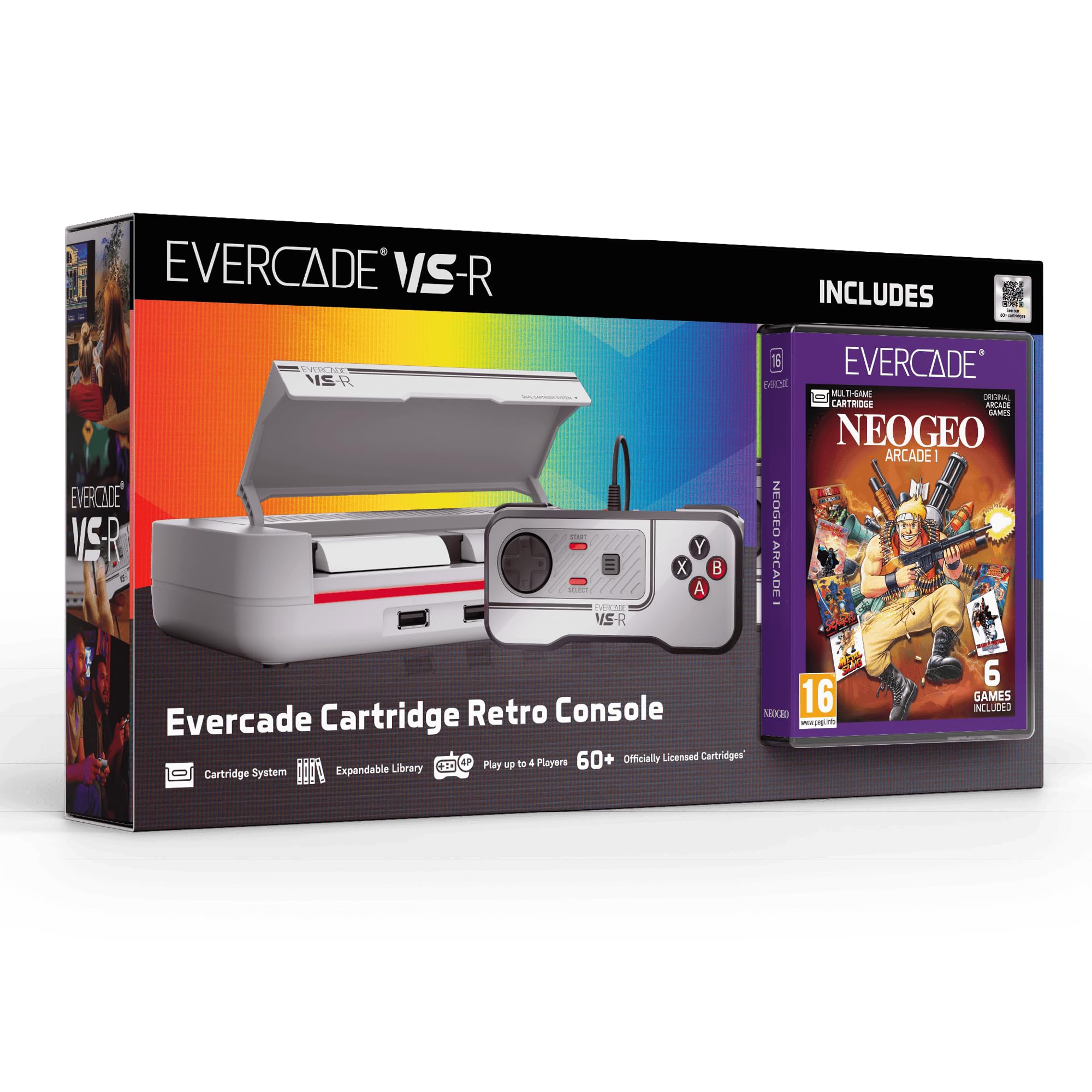 Blaze Entertainment Evercade VS-R and NEOGEO Arcade 1