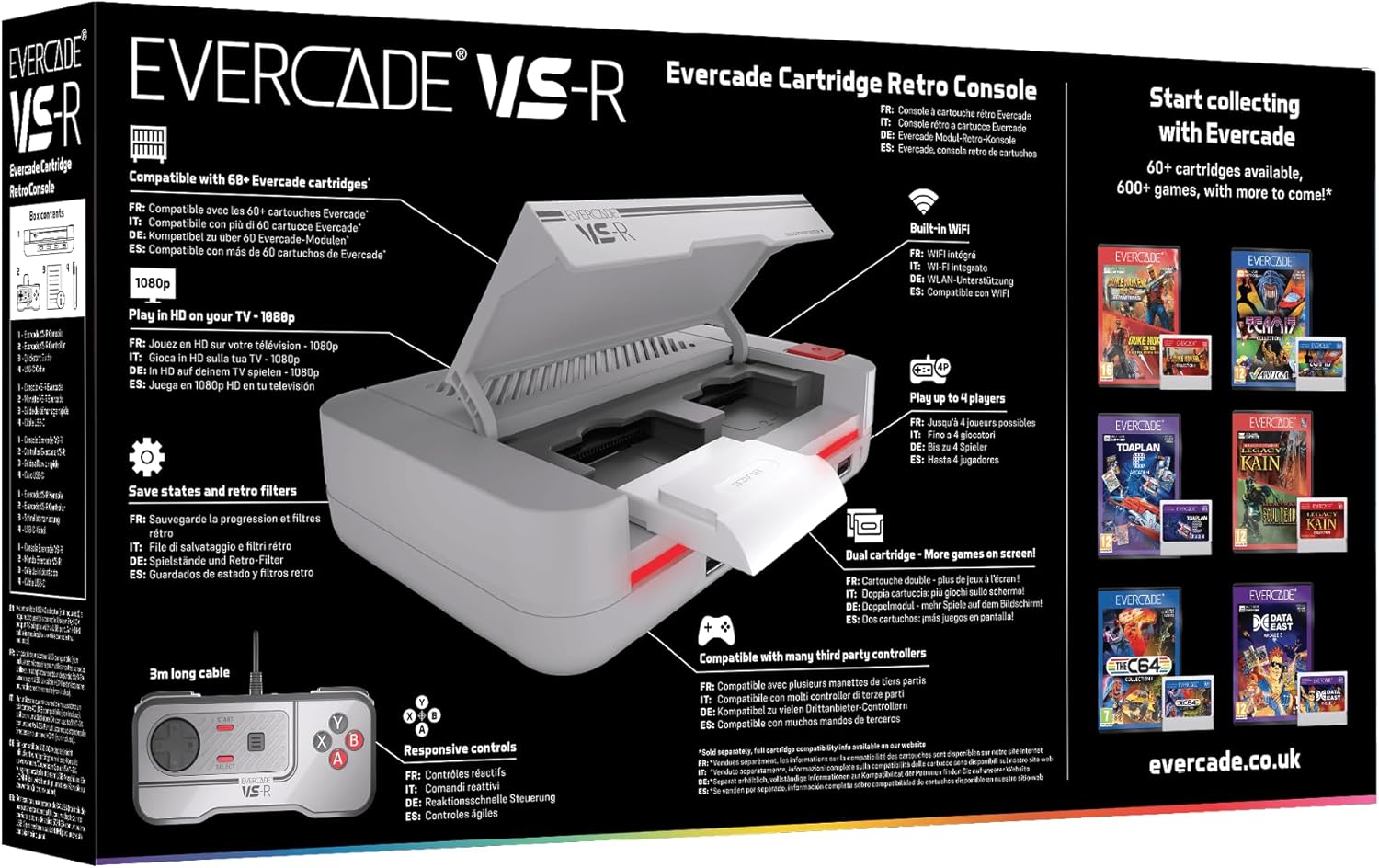 Blaze Entertainment Evercade VS-R and NEOGEO Arcade 1