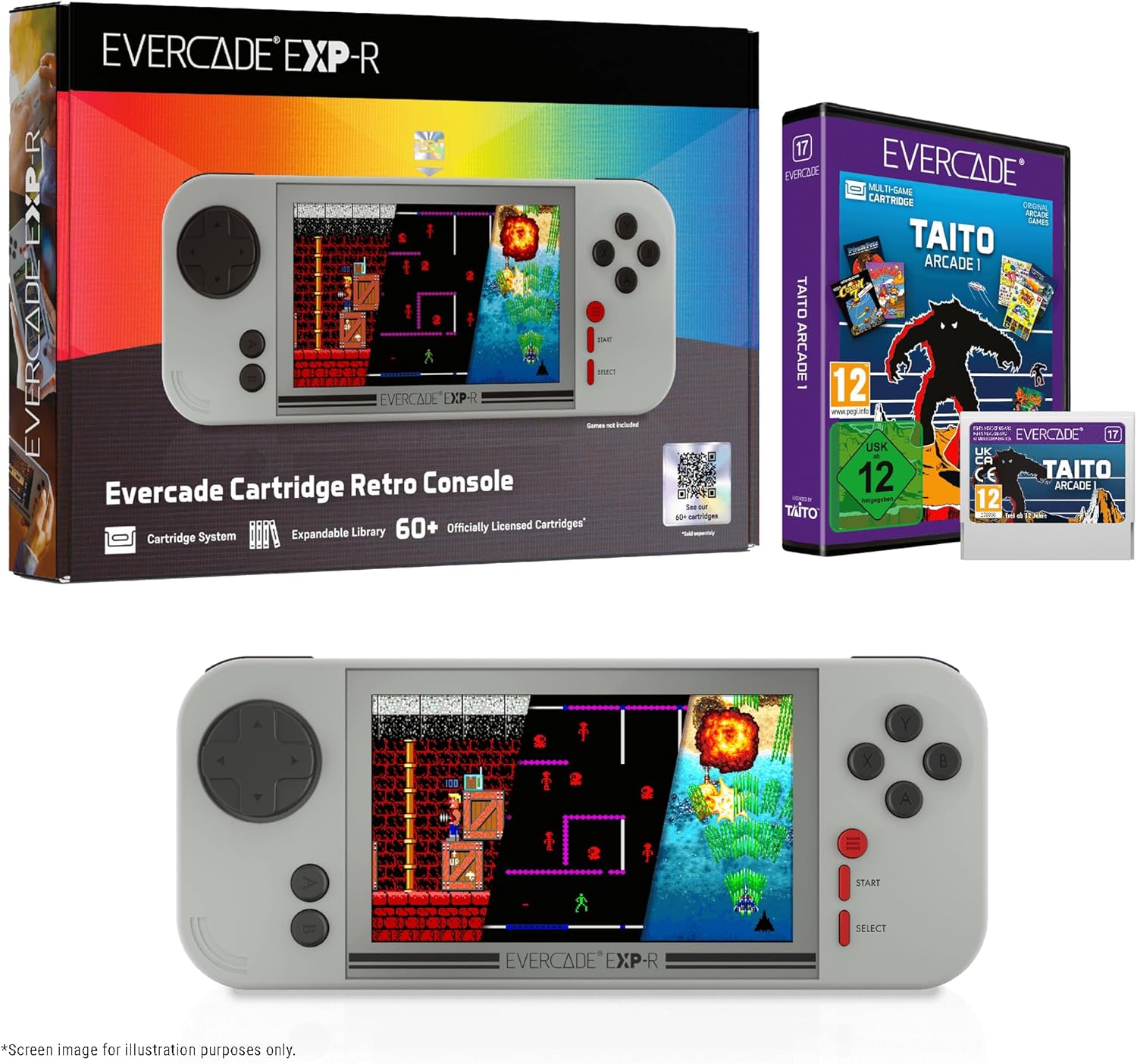 Blaze Entertainment Evercade EXP-R and Taito Arcade 1