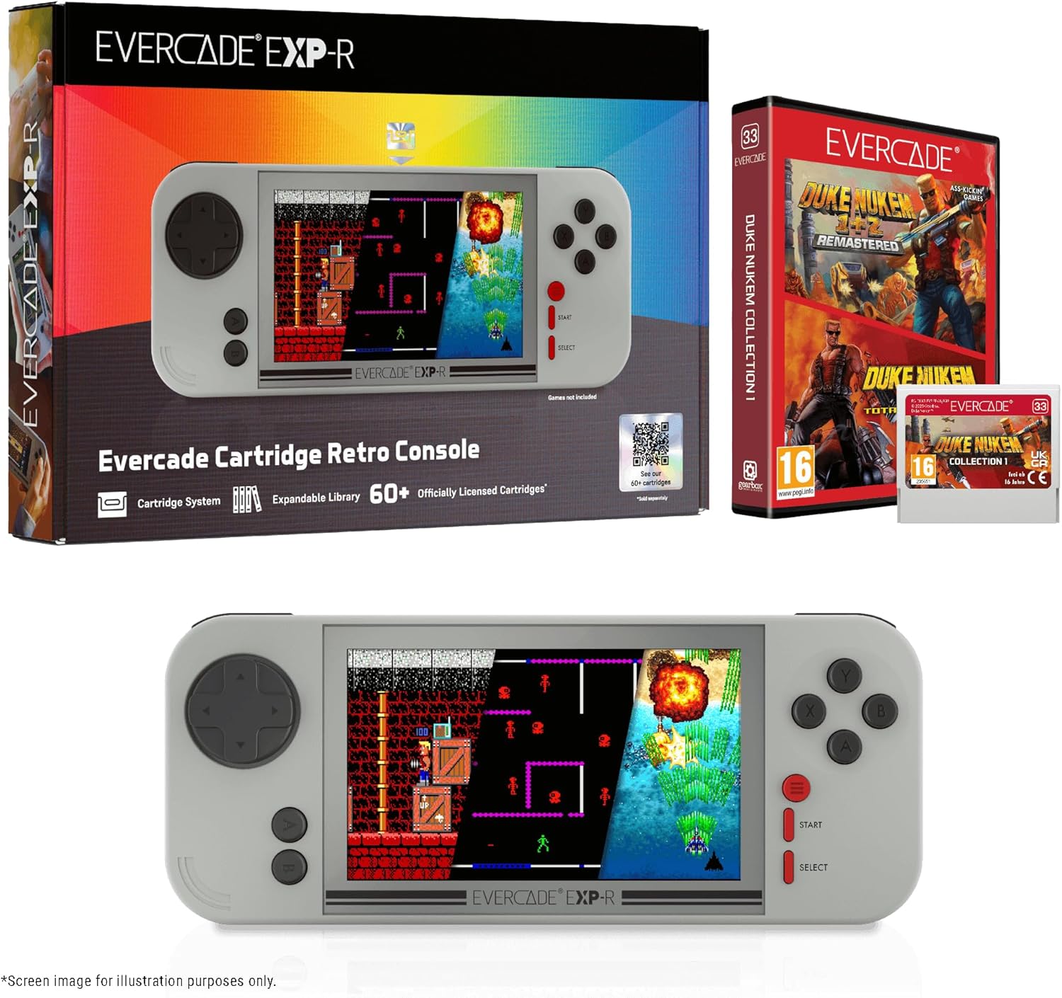 Evercade EXP-R and Duke Nukem Collection 1