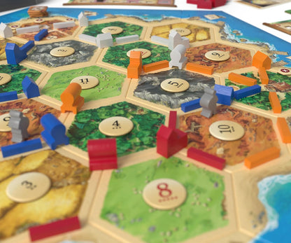 CATAN Traders & Barbarians Expansion 6ª edición | Juego de mesa | A partir de 12 años | 3-4 jugadores | 90 minutos de tiempo de juego