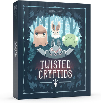 Unstable Unicorns - Twisted Cryptids - Board Game - Ages 10 Plus - 2-4 Players - 60 Minutes Playing Time