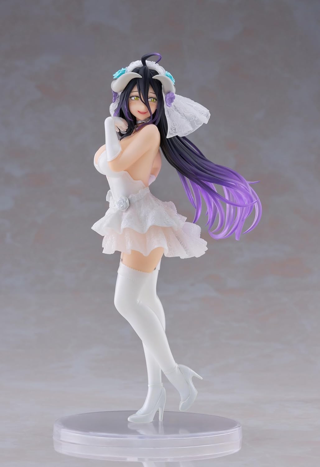 Taito-Overlord Coreful Figure - Albedo (Wedding Ver.