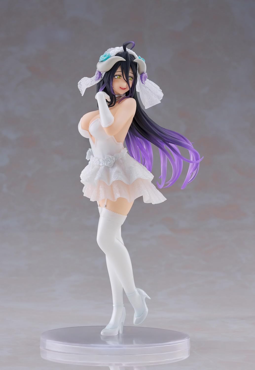 Taito-Overlord Coreful Figure - Albedo (Wedding Ver.