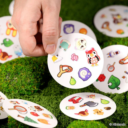 Asmodee | Dobble Animal Crossing | Family Card Game | Ages 4+ | 2-8 Players | 15 Minutes Playing Time