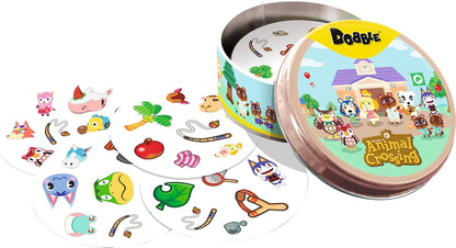 Asmodee | Dobble Animal Crossing | Family Card Game | Ages 4+ | 2-8 Players | 15 Minutes Playing Time