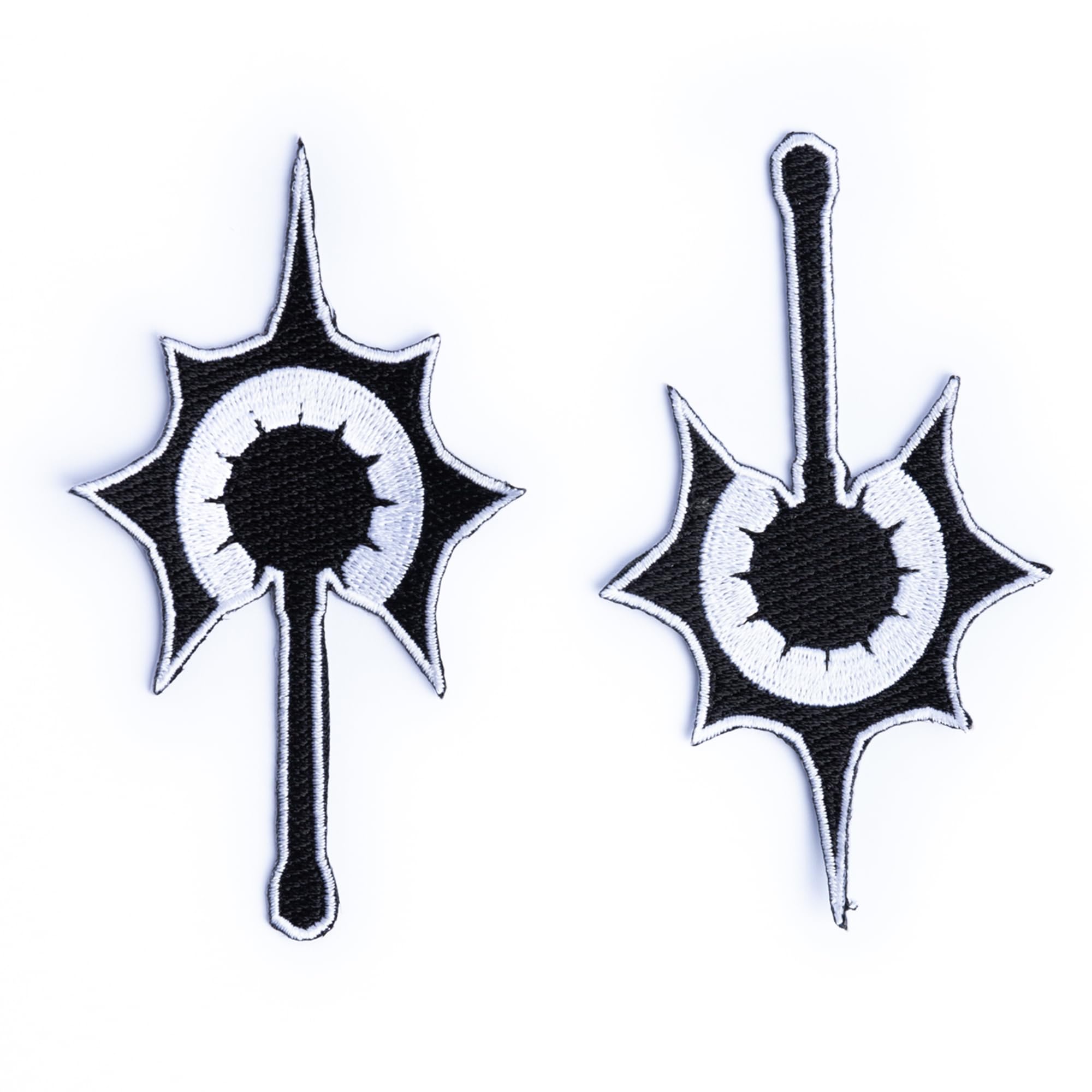 Burgschneider - Dungeons & Dragons Class Symbol Patch Set Cleric - for Historical Costume Clothing Larp SCA