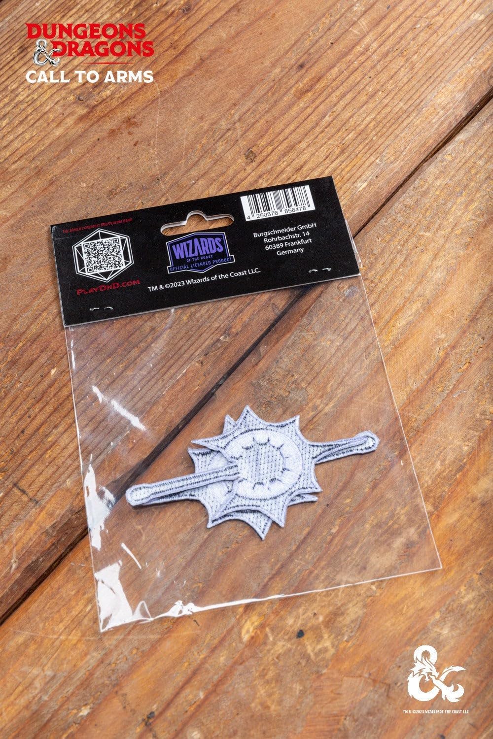 Burgschneider - Dungeons & Dragons Class Symbol Patch Set Cleric - for Historical Costume Clothing Larp SCA